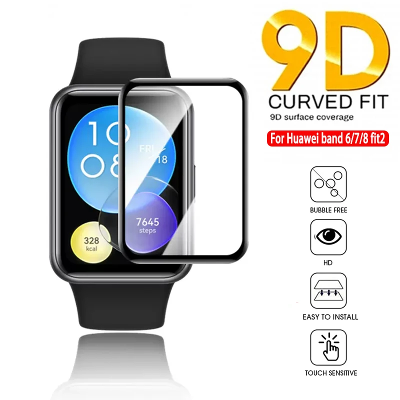 Curved Edge Screen - Kaca lunak pelindung untuk jam tangan