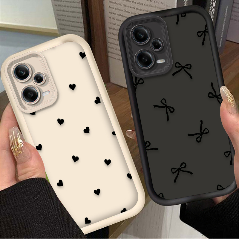 Xiaomi Redmi Note 14 - Casing Ponsel Ikatan Simpul Hati Cinta
