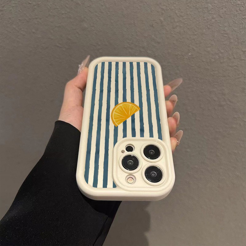 Casing Ponsel Pola Irisan Lemo - Xiaomi Redmi Note 14 ulasan dan harga