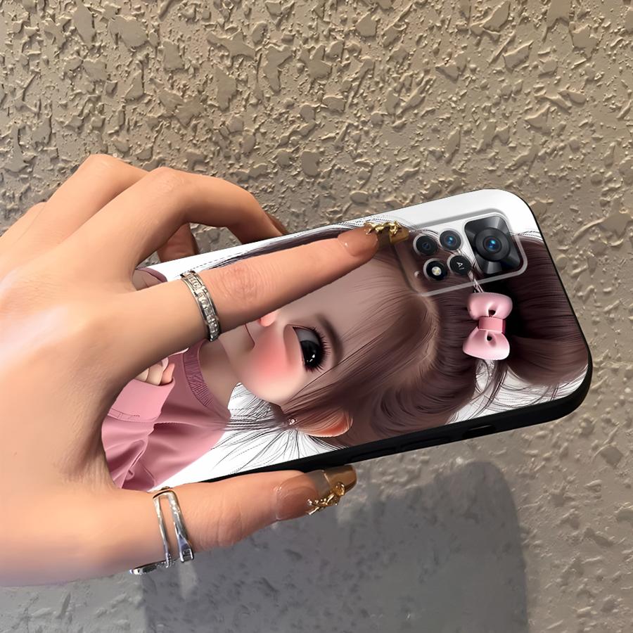 Casing Ponsel Funda Pola Gadis - Xiaomi Redmi Note 14 ulasan dan harga