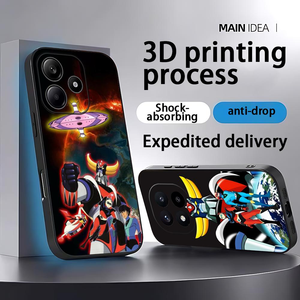 Casing Ponsel UFO Robot G-gold - Xiaomi Redmi Note 14 ulasan dan harga