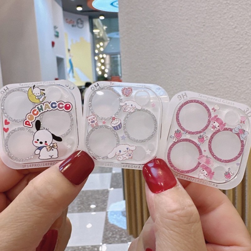 Pelindung Lensa Kamera Sanrio  - Tempered Glass Screen 9H ulasan dan harga